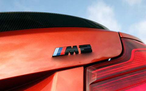 BMW M2 Black Emblem Black BMW M2 Trunk Badge