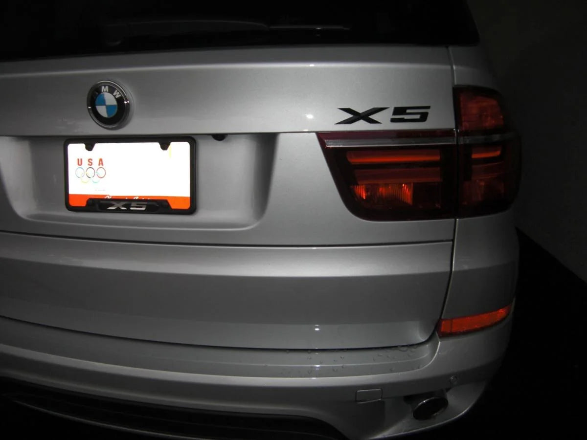 BMW X5 Black Emblem. Black BMW X5 Trunk Badge