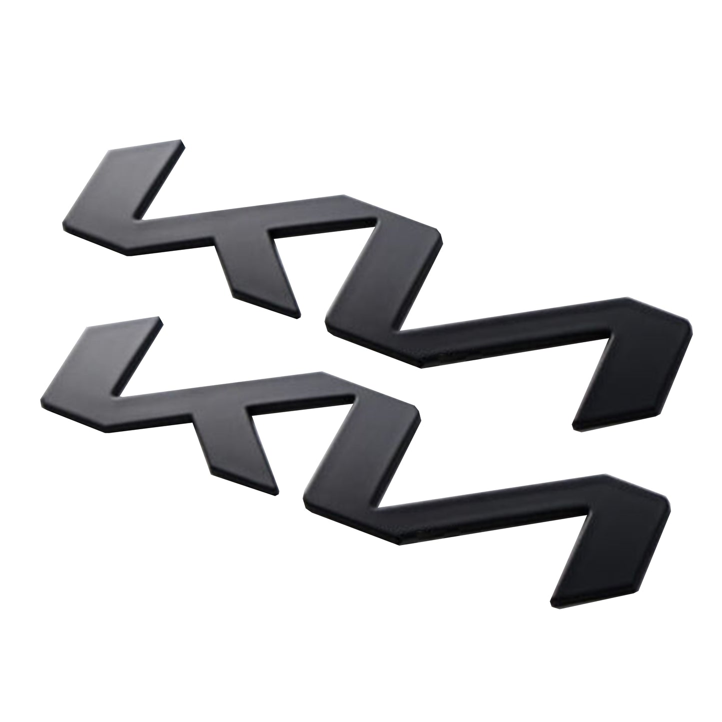 2018-2022 Kia Stinger 2X Front Hood Rear New KN Logo Emblem Badge Gloss Black