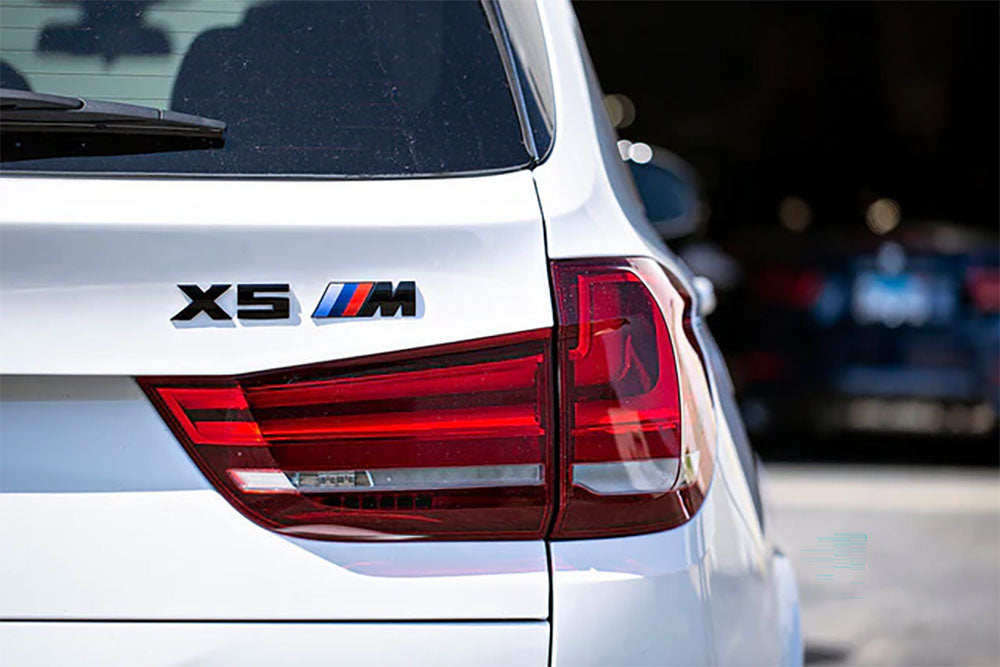 BMW X5 M Competition Black Badge Emblem Logo Rear G05 F95 E70 F85 - USA Seller