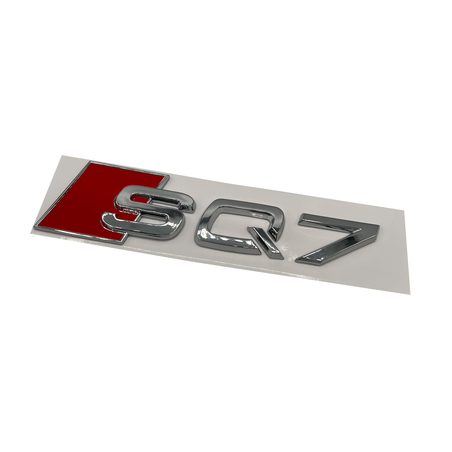 Audi SQ7 Chrome Emblem 3D Trunk Logo Badge Rear Tailgate Lid Nameplate Q7