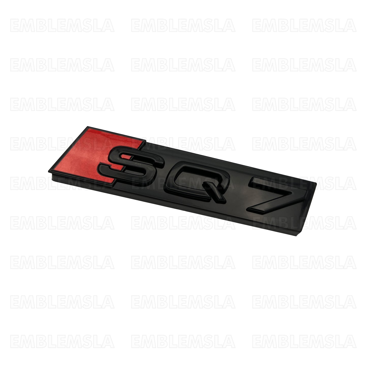 Audi SQ7 Front Grille Emblem Gloss Black fit SQ7 Q7 Hood Grill Badge Nameplate