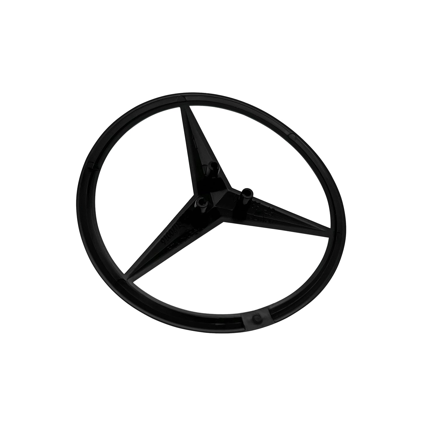 Mercedes-Benz C Class W205 AMG Glossy Black Star Trunk Emblem for Rear Lid Logo Badge