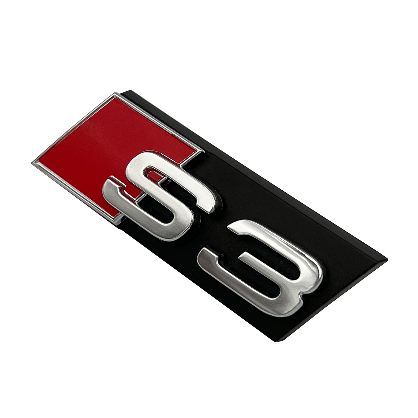 Audi S3 Front Grill Emblem Chrome fit A3 S3 Hood Grille Badge Nameplate