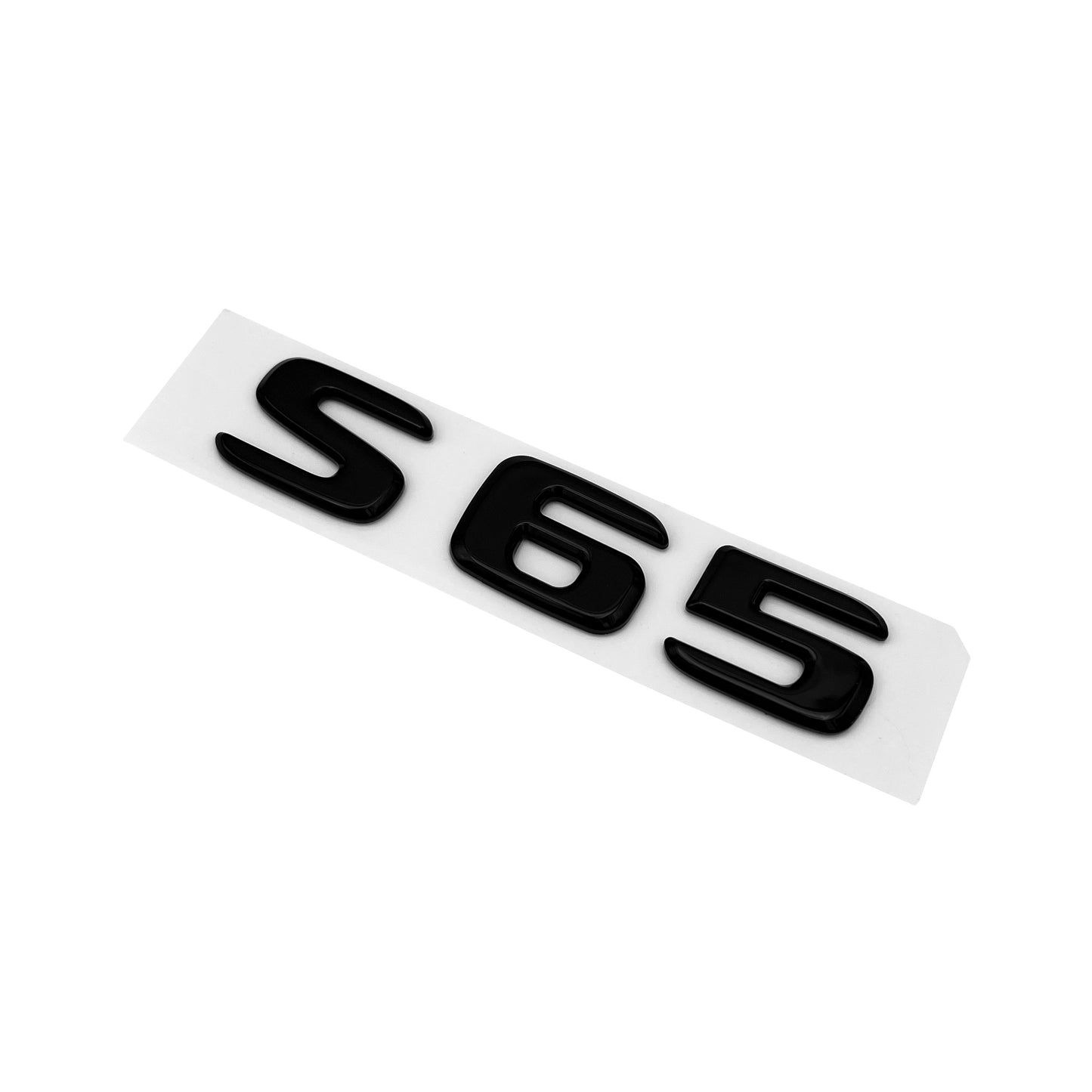 2017+ Mercedes Benz S65 S 65 OE AMG Letter Emblem Gloss Black Trunk Rear Badge