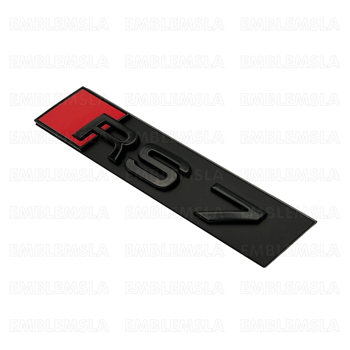 Audi RS3 Front Grill Emblem Gloss Black for RS3 A S3 Hood Grille Badge Nameplate