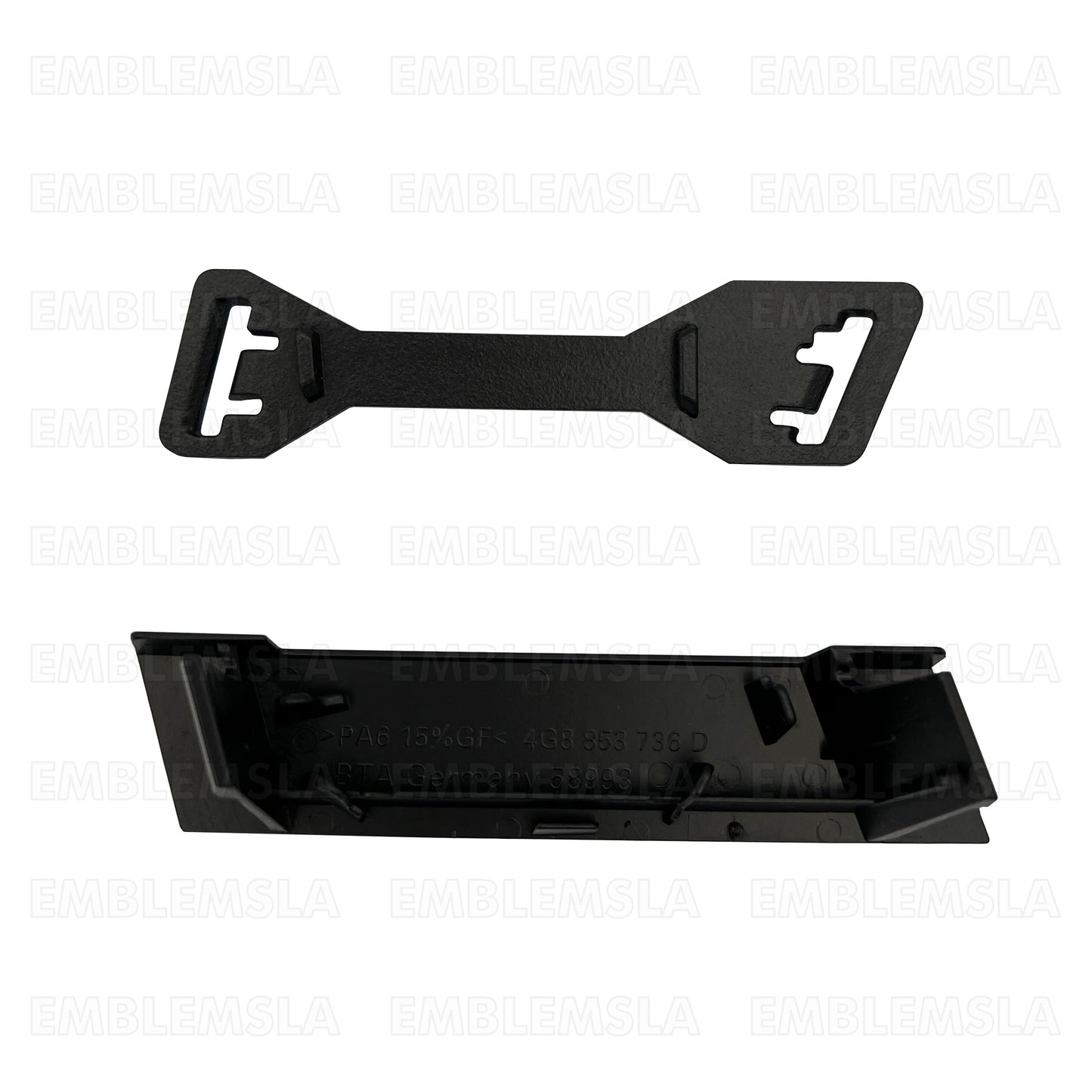 Audi RS4 Front Grill Emblem Gloss Black for RS4 A S4 Hood Grille Badge Nameplate