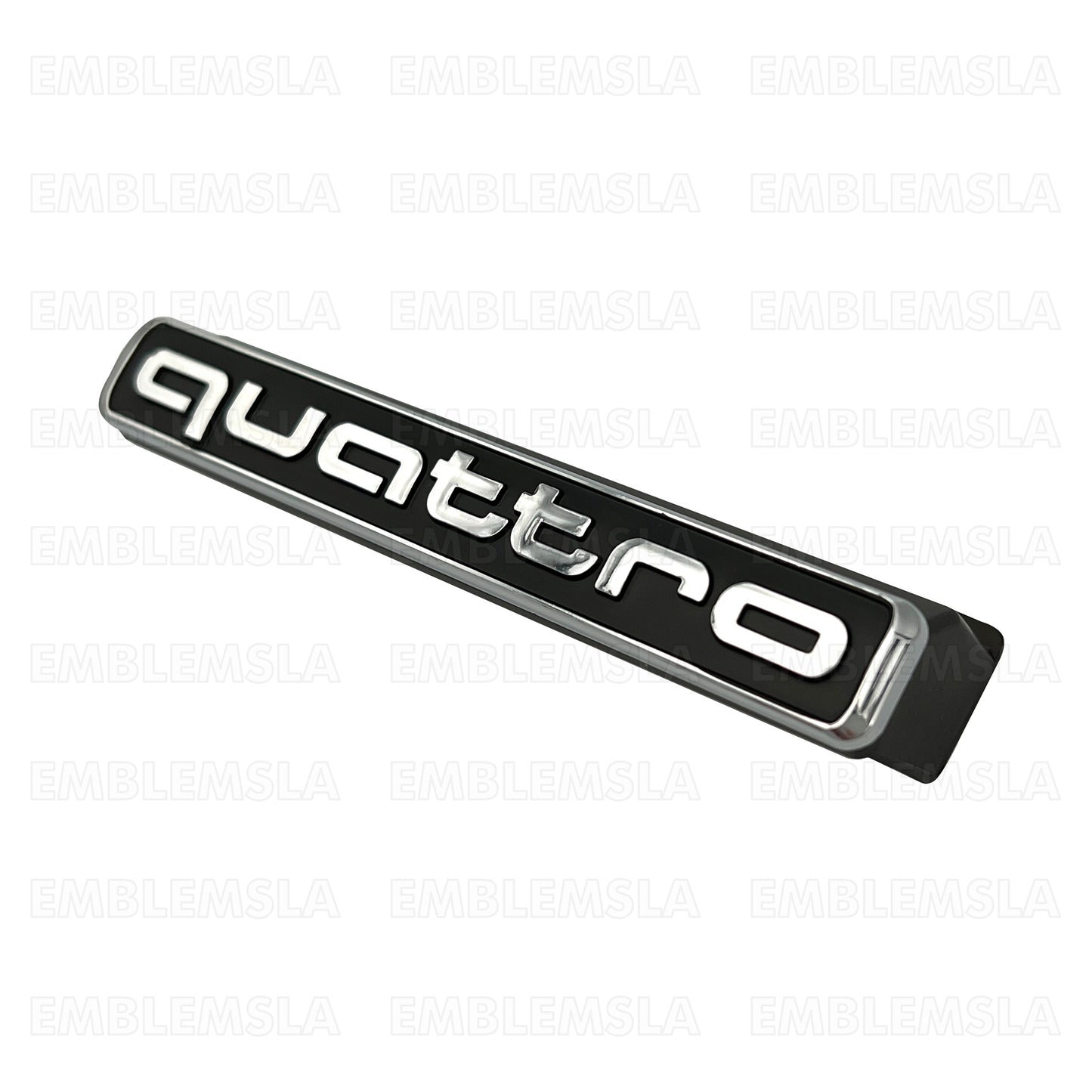 Audi A6 Quattro Emblem Front Grill Black Chrome S6 C8 Grille Badge 2018 +