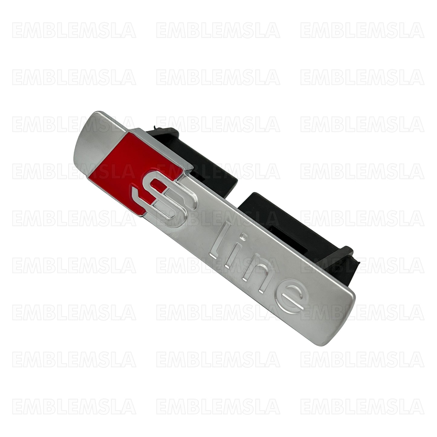 Audi S LINE Grill Emblem Front Hood Grille Badge for A3 A4 A5 A6 A7 Q3 Q5 Q7