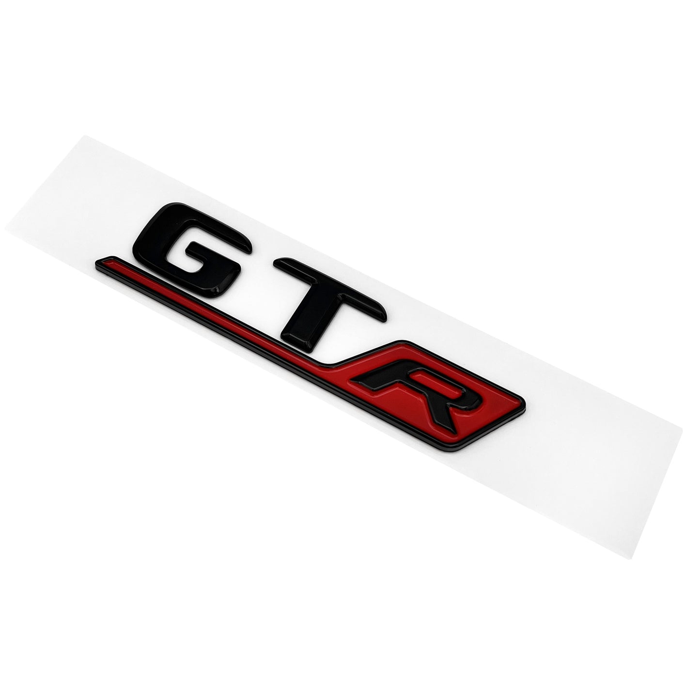 Mercedes Benz GTR GT R OE AMG Emblem Gloss Black Red 3D Trunk Rear Badge