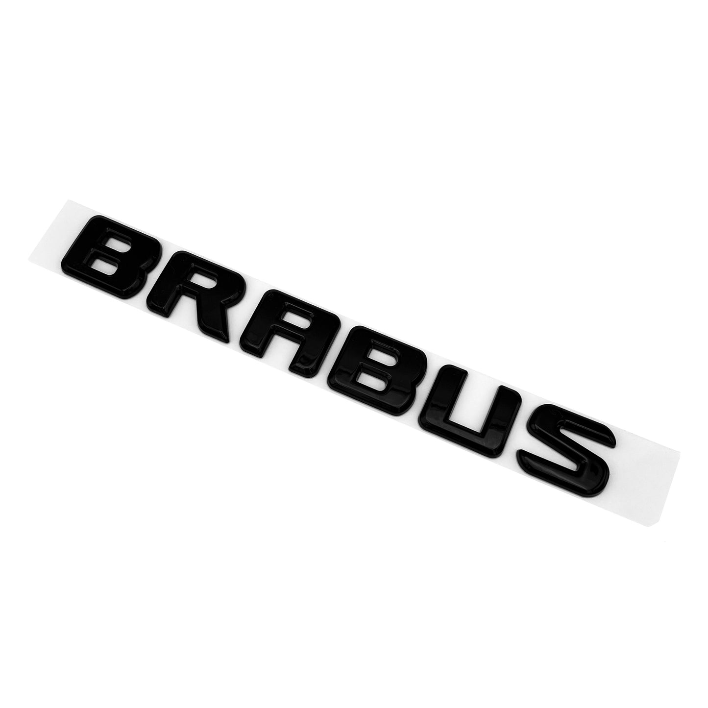 Mercedes Benz A C E G GL S BRABUS Emblem Gloss Black Rear Trunk Lid 3D Badge AMG