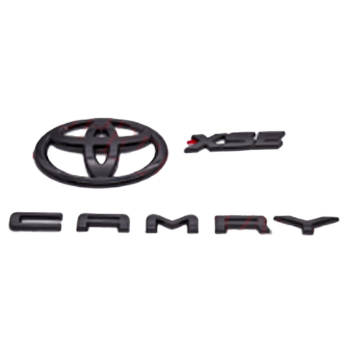 2018-2022 Toyota Camry Xse Gloss Black Emblem Overlay Kit Oem Pt948-03191-02
