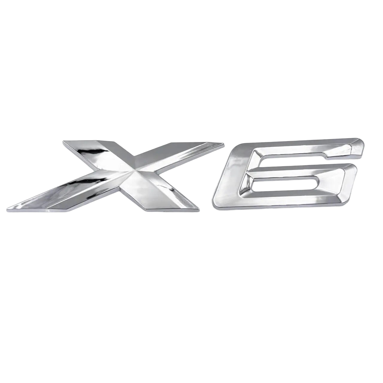 BMW F86 X6 Genuine Rear Trunk Emblem "X6" Lettering Decal Badge NEW Logo 2015+